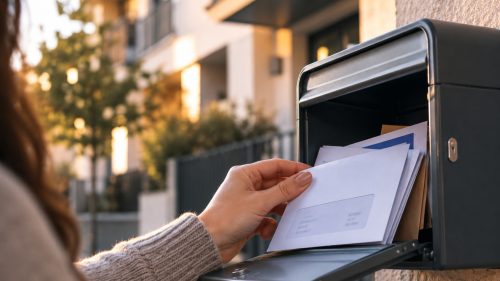 Cliente revisando una oferta hipotecaria de su banco