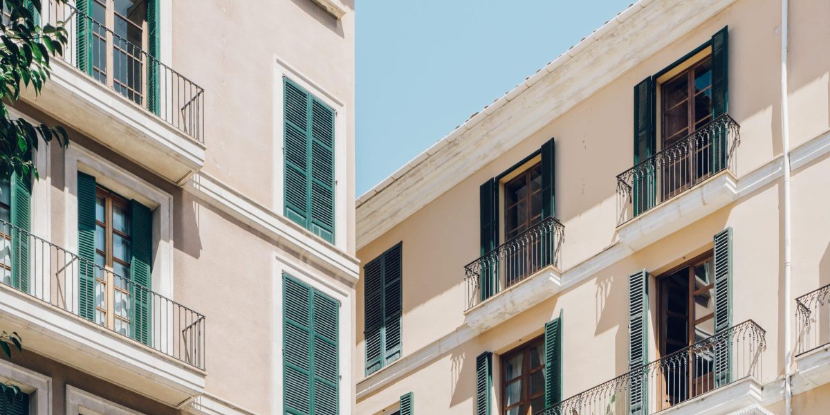 close-up-two-buildings-facade