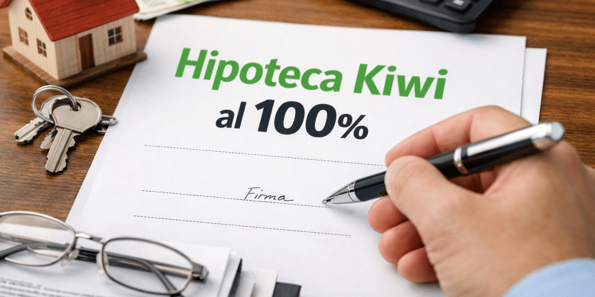Hipoteca Kiwi al 100%