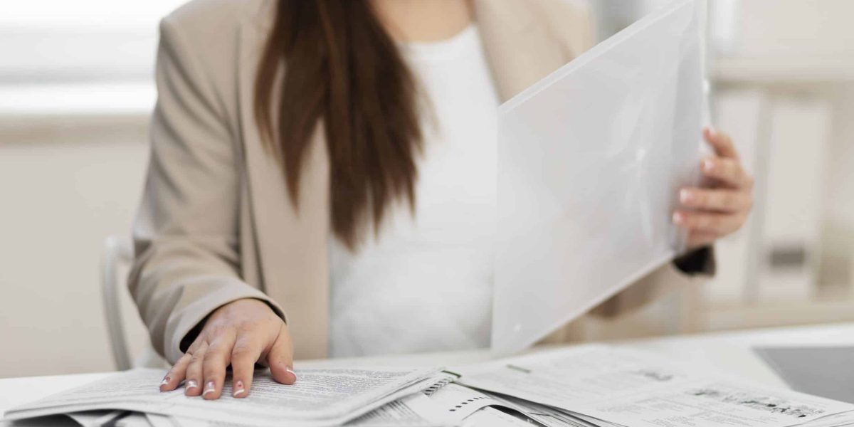 young-adult-organizing-documents