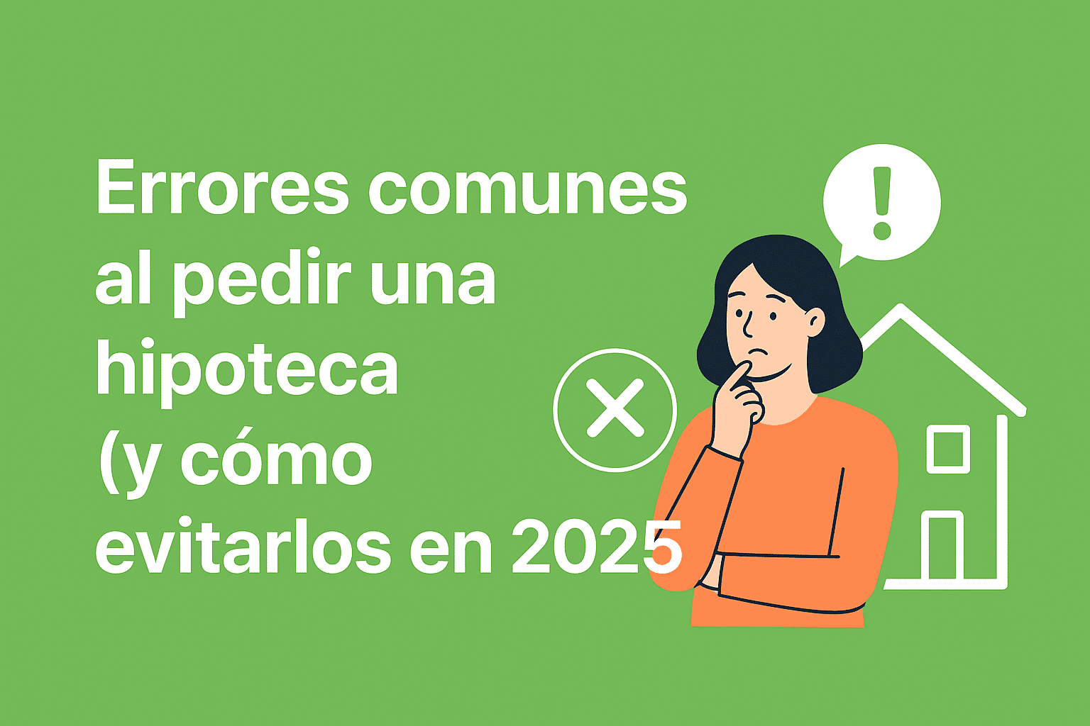 Errores comunes al pedir una hipoteca (y cómo evitarlos en 2025)