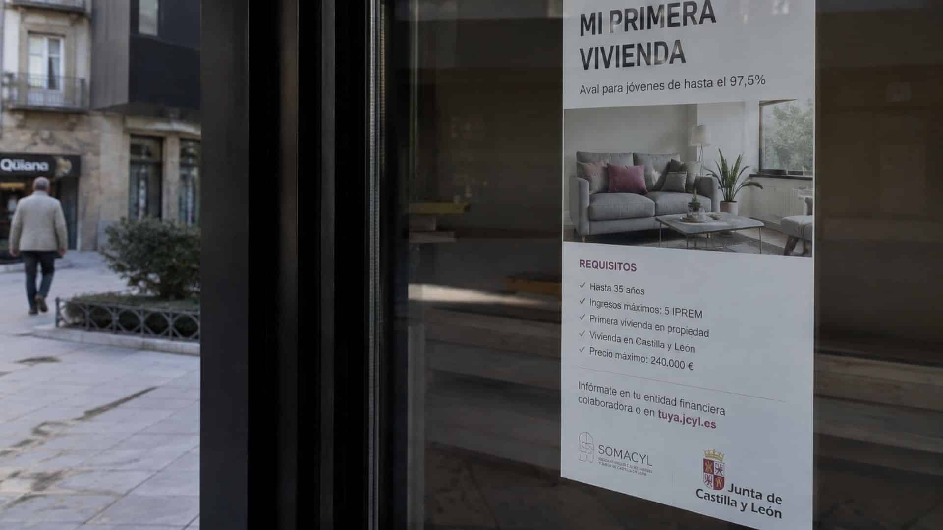 Mi primera vivienda y aval TUYA para jóvenes en Castilla y León